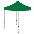 5' x 5' Green Rigid Pop-Up Tent Kit, Unimprinted